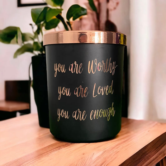 Self love Quoted Candle