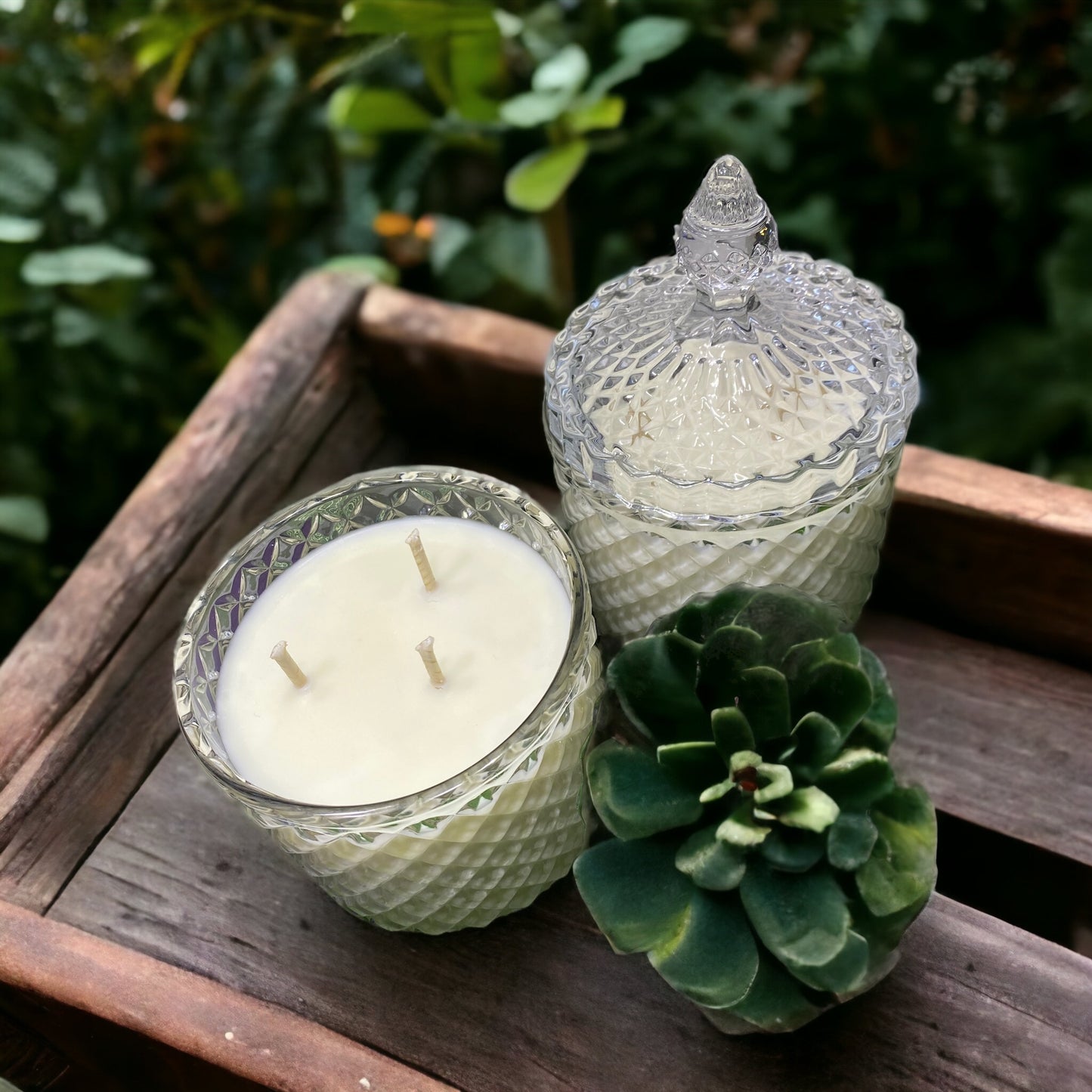 XL Diamond Infinity Scented Candle