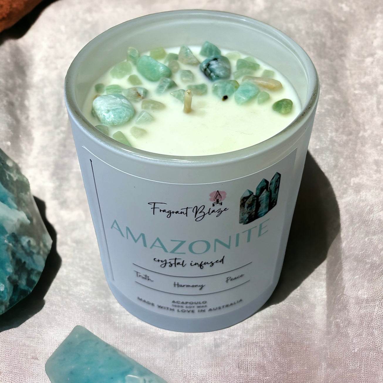 Intuition Crystal Candles